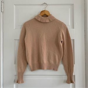 Vtg Oscar de la Renta Angora Turtleneck